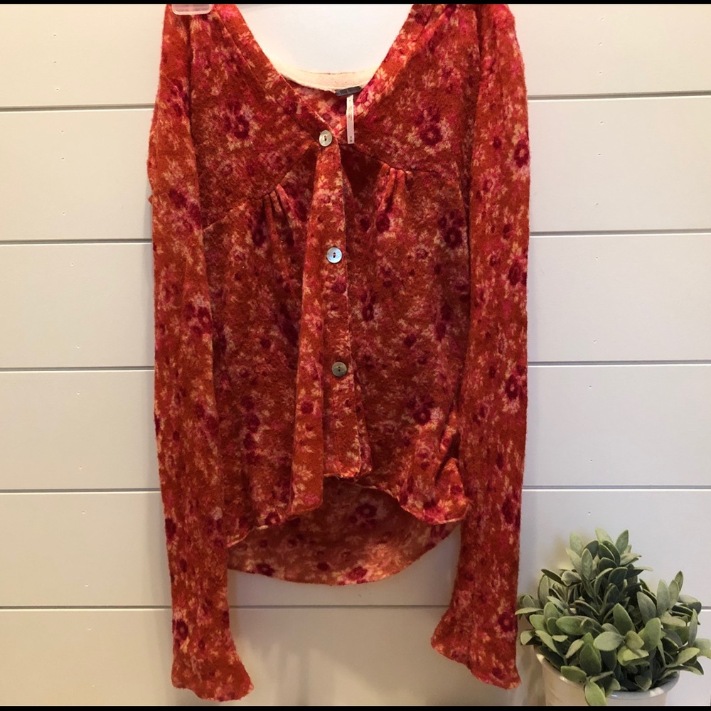 ✨Free People Boho Long Sleeve Size Medium